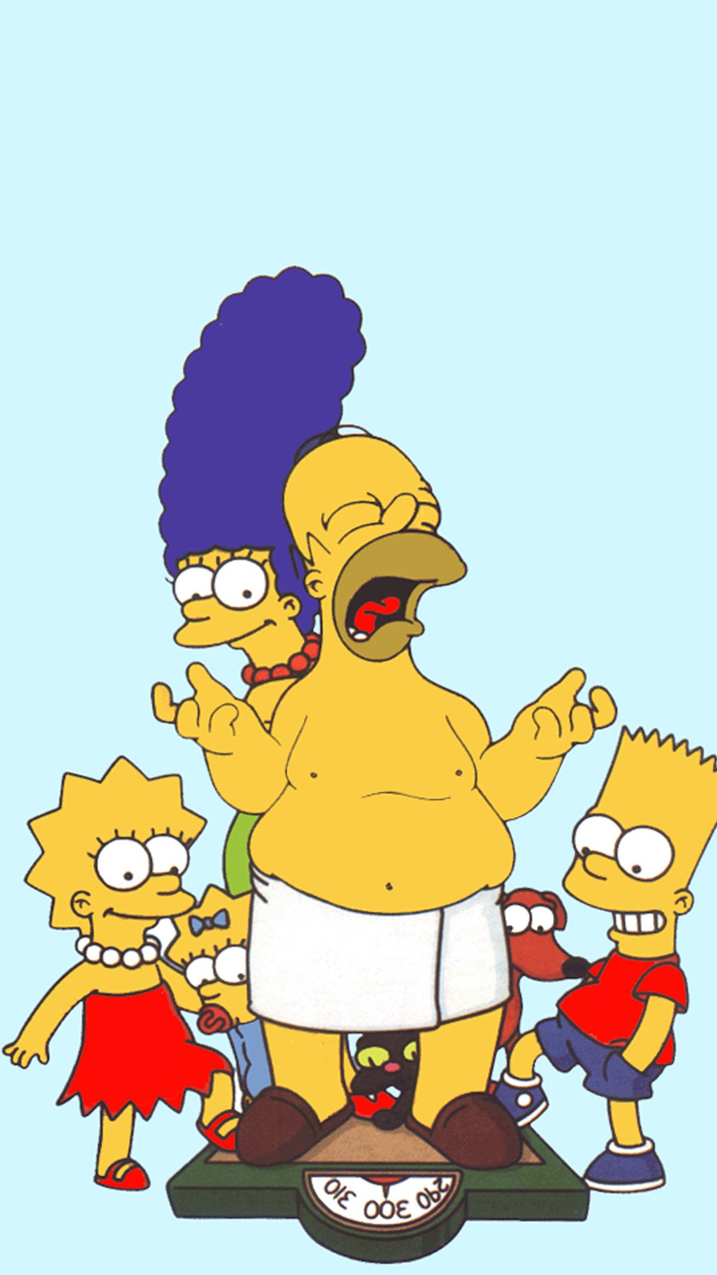 simpsons wallpaper iphone,cartoon,clip art,animated cartoon,illustration,animation