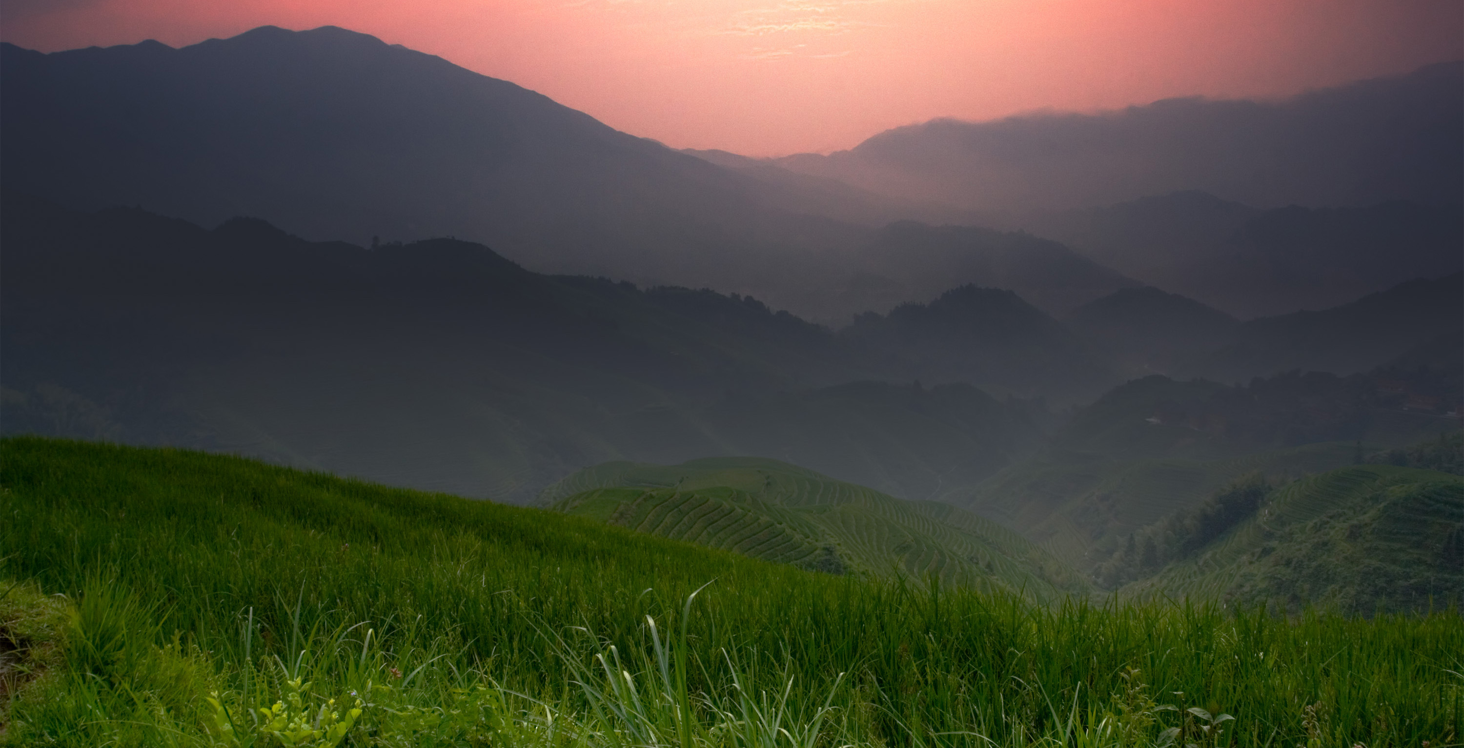 chrome os wallpapers,nature,sky,green,highland,atmospheric phenomenon