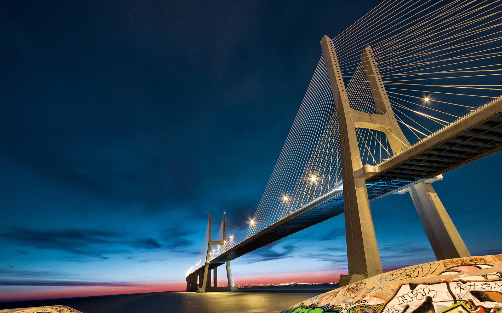 sfondi chrome os,ponte strallato,ponte,cielo,architettura,collegamento fisso