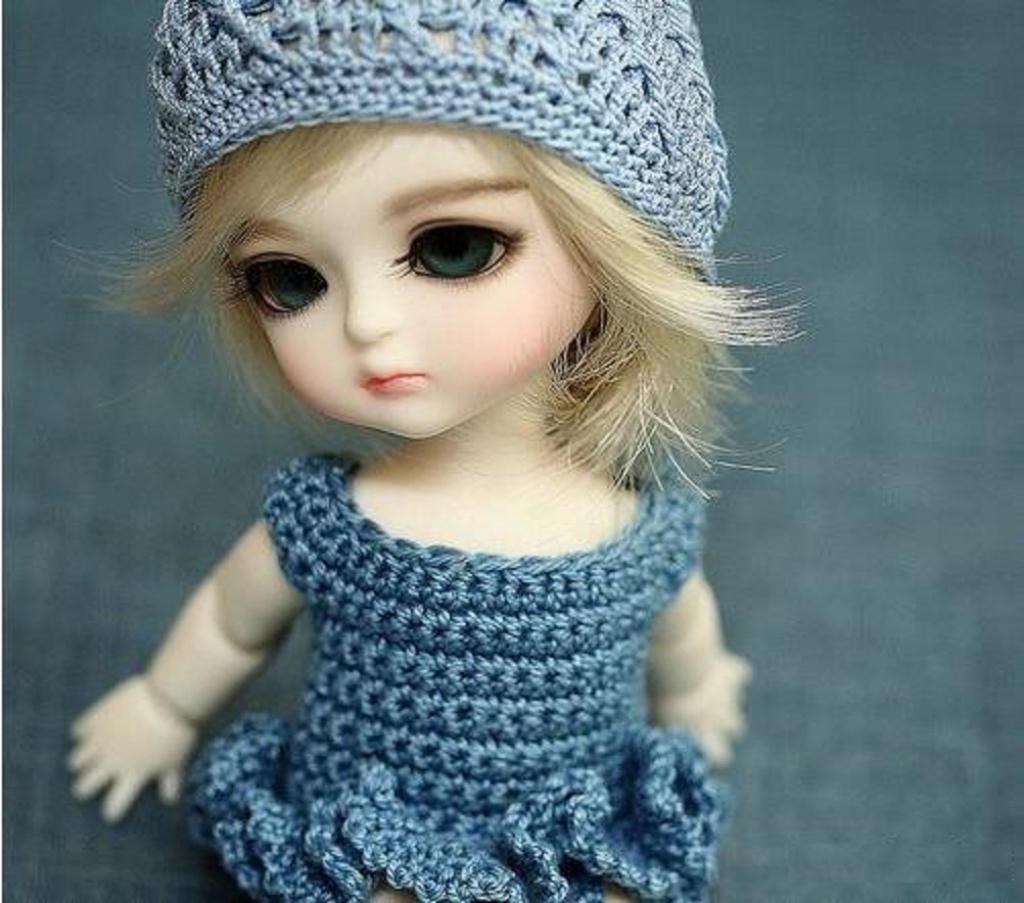barbie doll wallpaper,blue,clothing,knit cap,doll,crochet