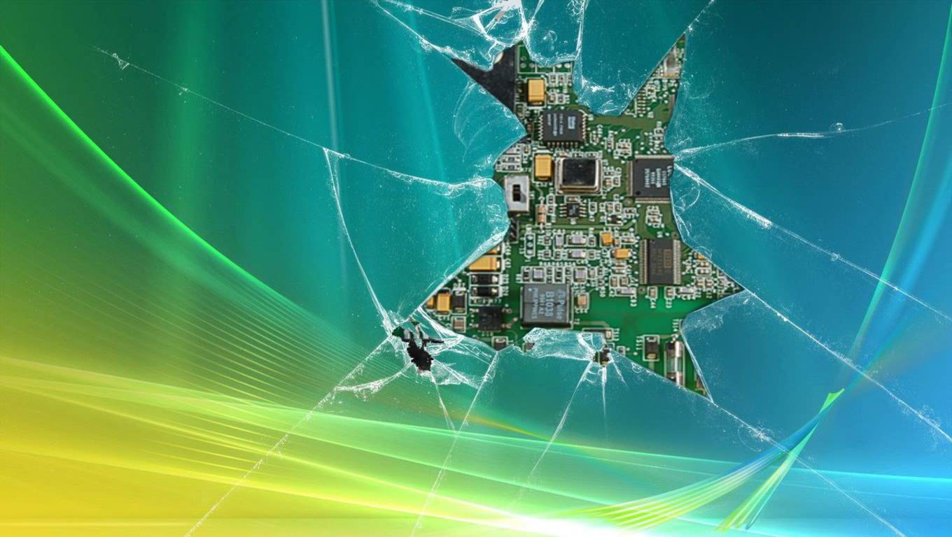 broken screen wallpaper hd,green,macro photography,photography,telecommunications engineering,graphics