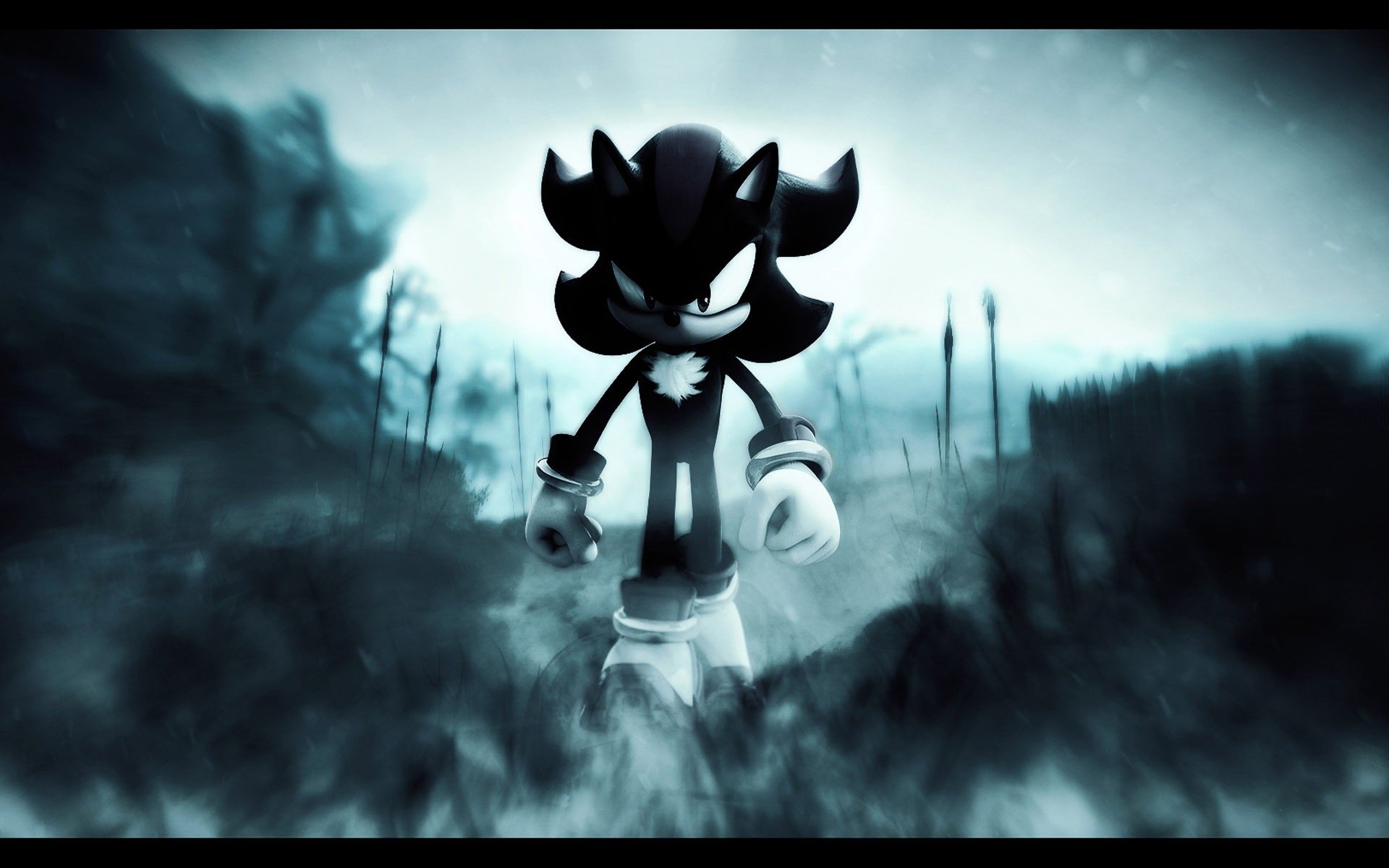 shadow the hedgehog wallpaper,sky,animation,darkness,fictional character,graphic design