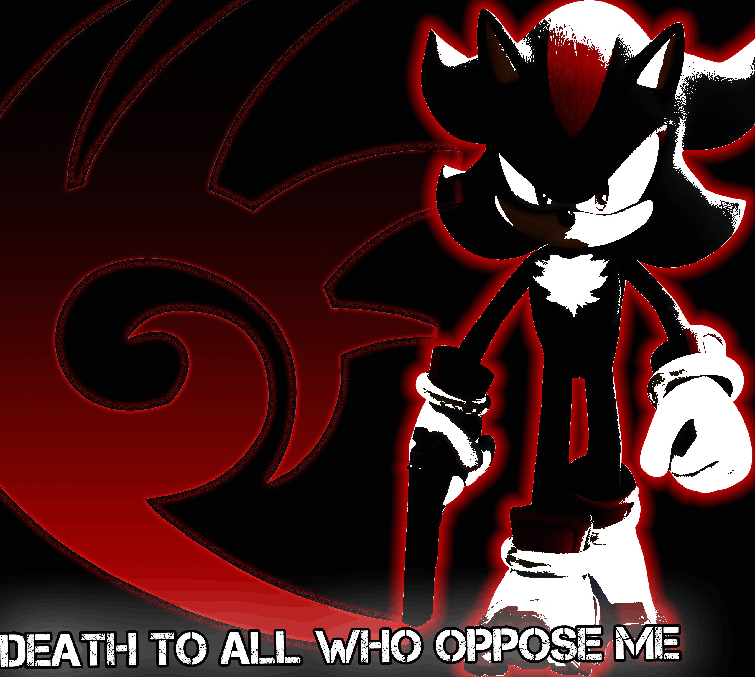 shadow the hedgehog wallpaper,cartoon,fictional character,graphic design,animated cartoon,animation