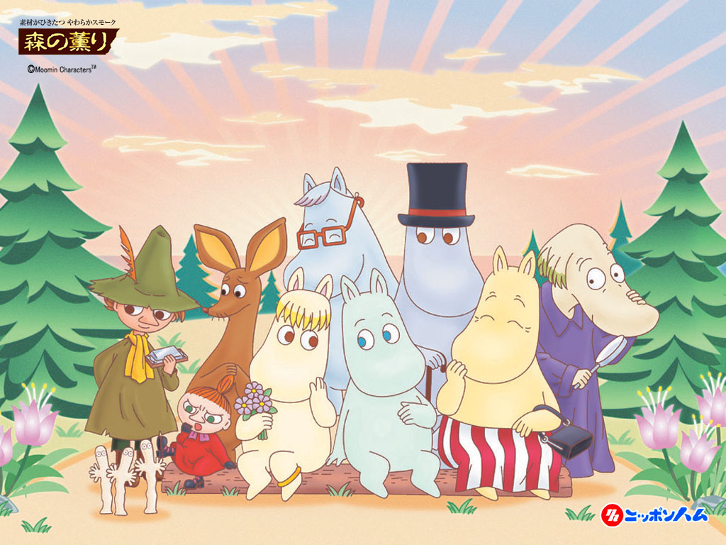 Moomin Wallpaper Cartoon Animated Cartoon Illustration Christmas Eve Animation Wallpaperuse