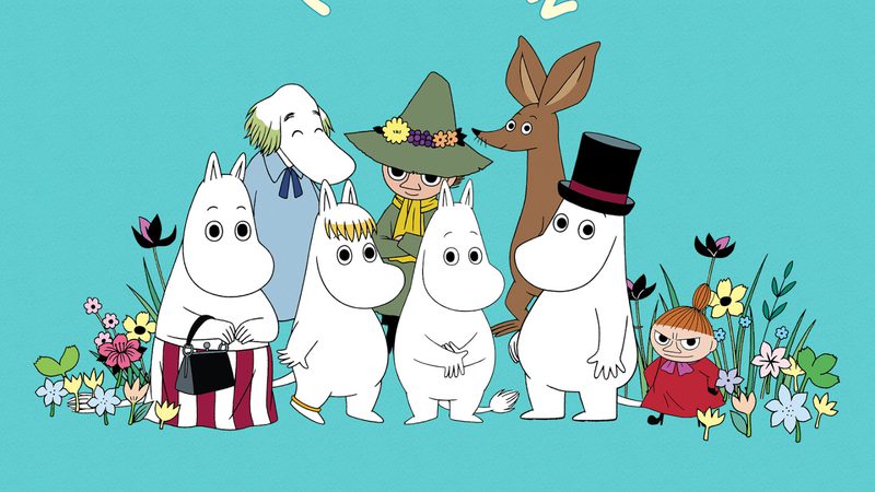 moomin wallpaper,dibujos animados,dibujos animados,ilustración,animación,arte