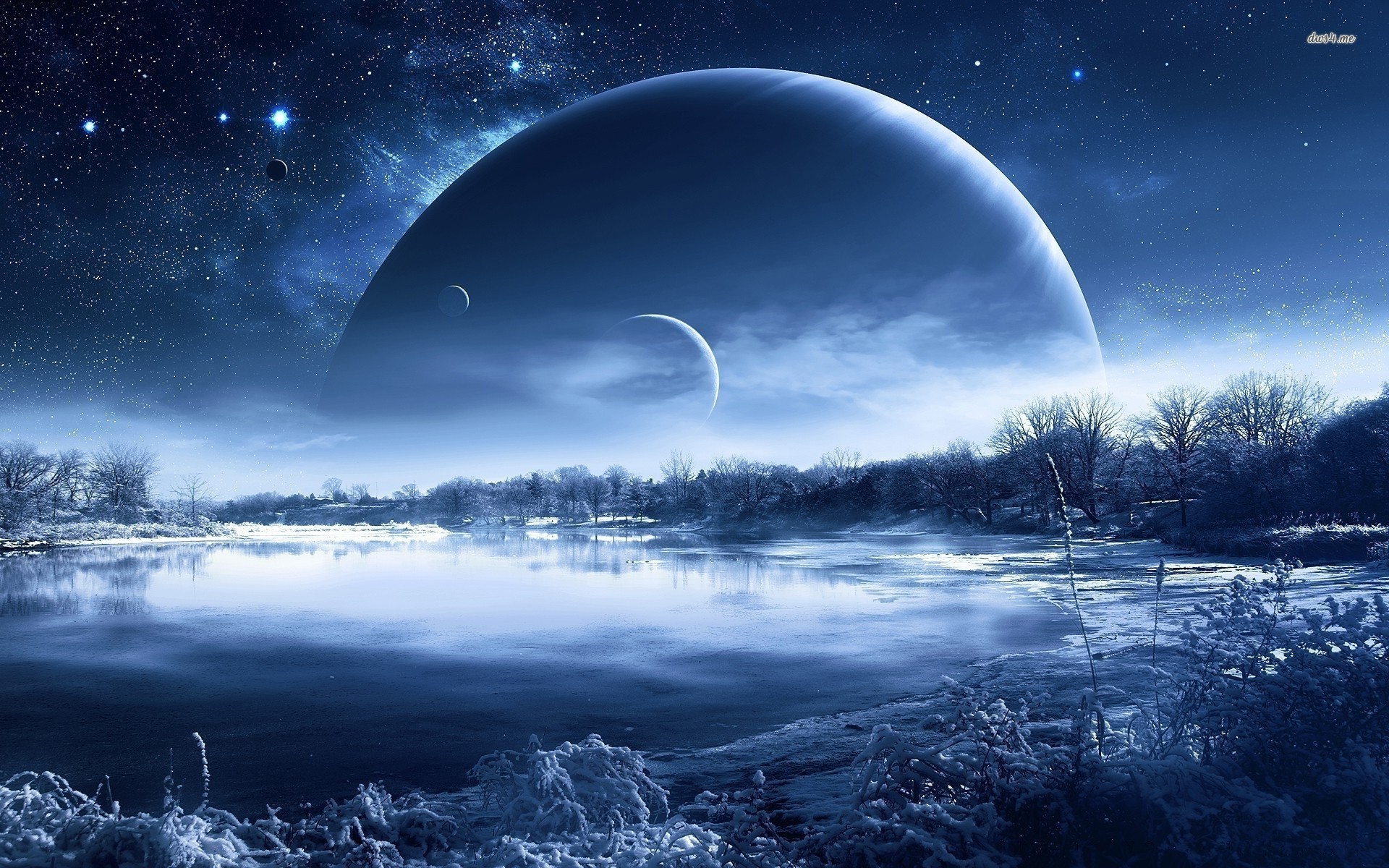 planet wallpaper hd,nature,sky,atmosphere,moonlight,light