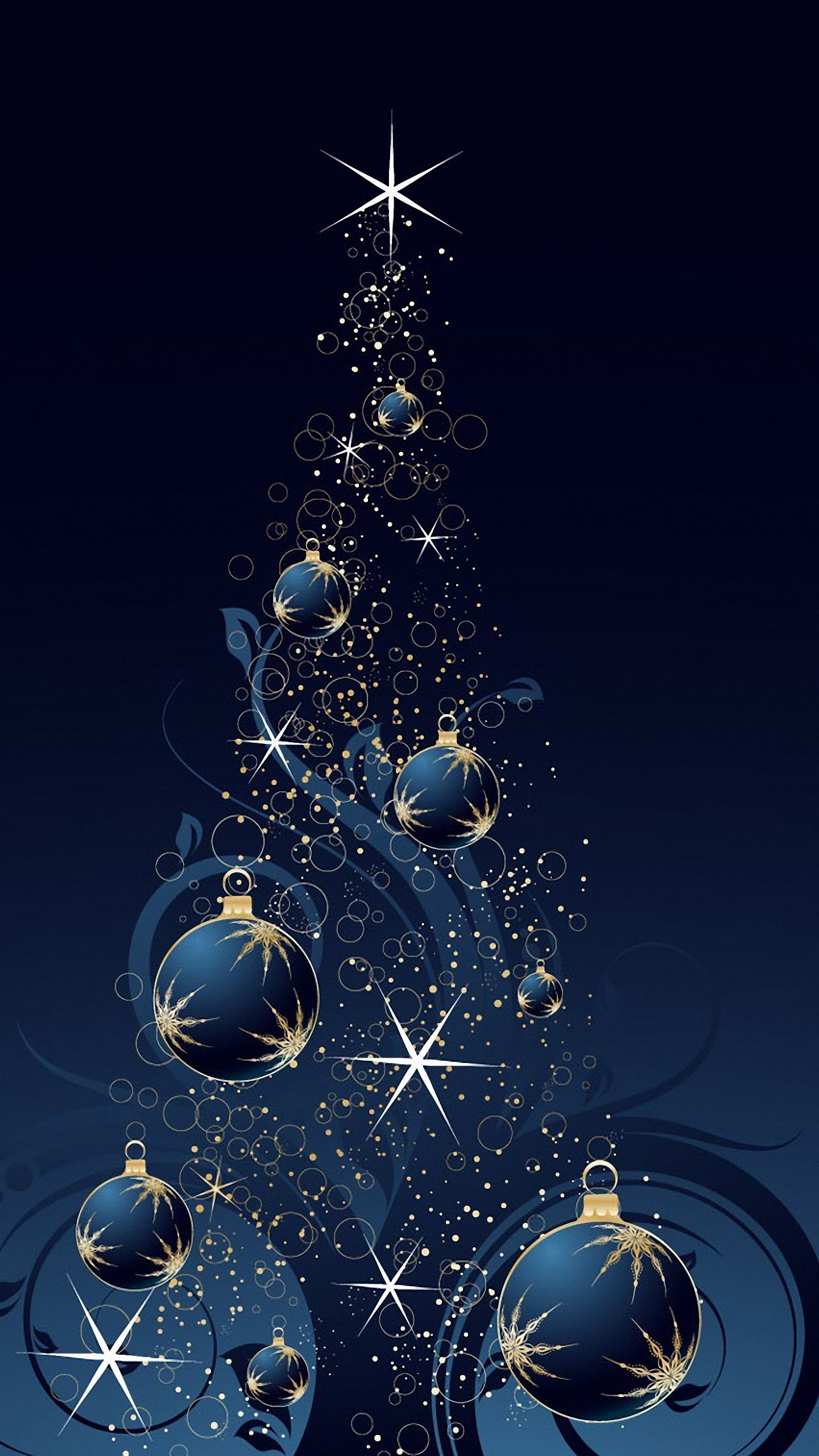 christmas phone wallpaper,christmas tree,blue,christmas ornament,christmas decoration,sky