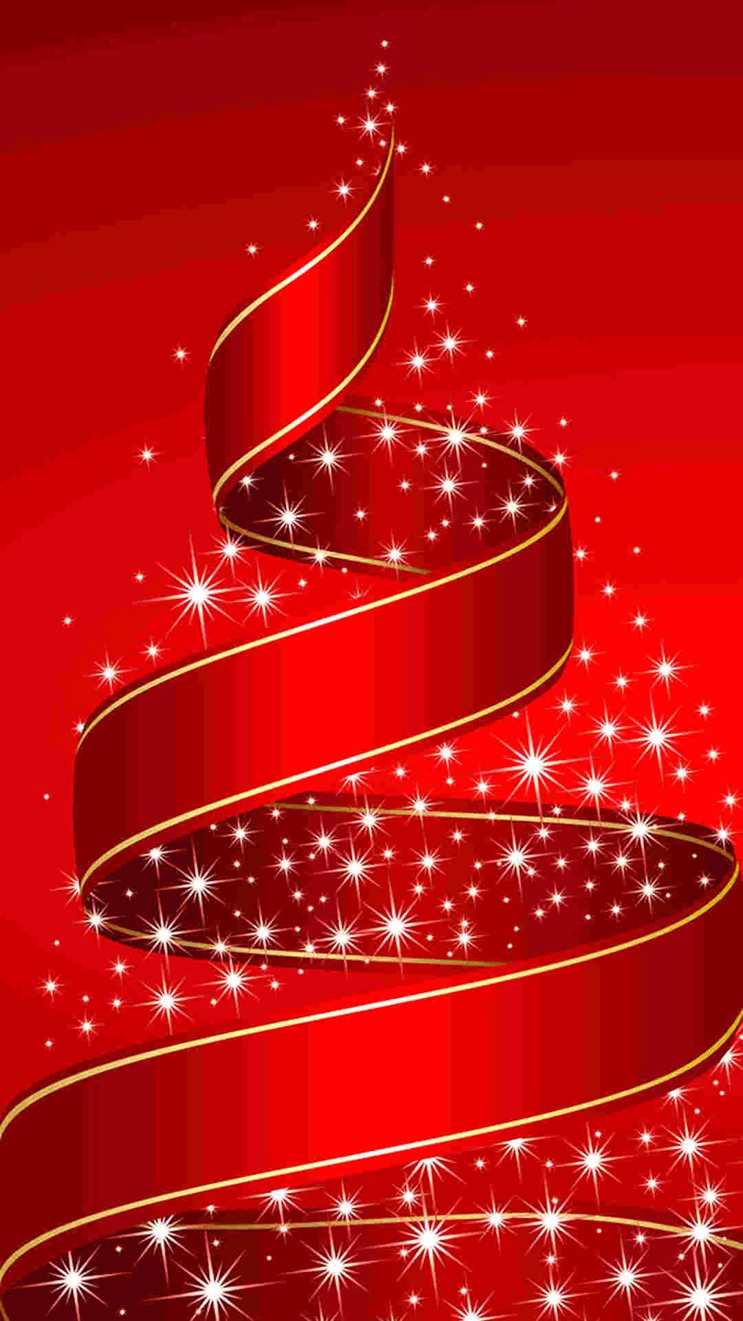 クリスマスの電話の壁紙,赤,クリスマスの飾り,クリスマスツリー,図,グラフィックス