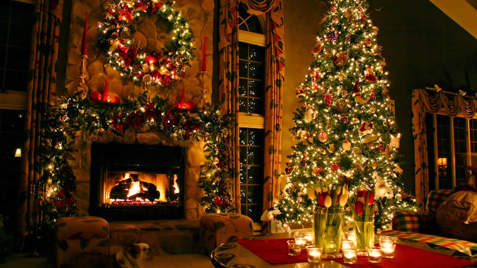 navidad fondos de pantalla en vivo gratis,navidad,árbol de navidad,decoración navideña,decoración navideña,nochebuena