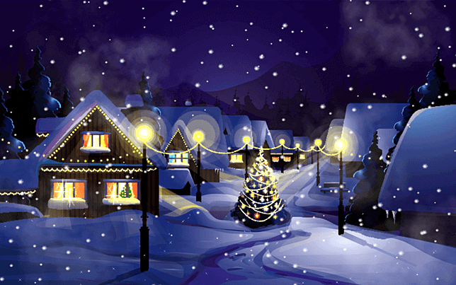 christmas wallpapers live free,winter,christmas eve,snow,sky,christmas