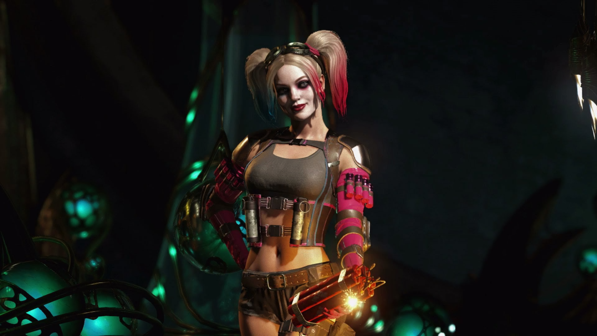 harley quinn wallpaper hd,cg artwork,immagine dello schermo,personaggio fittizio,giochi,buio