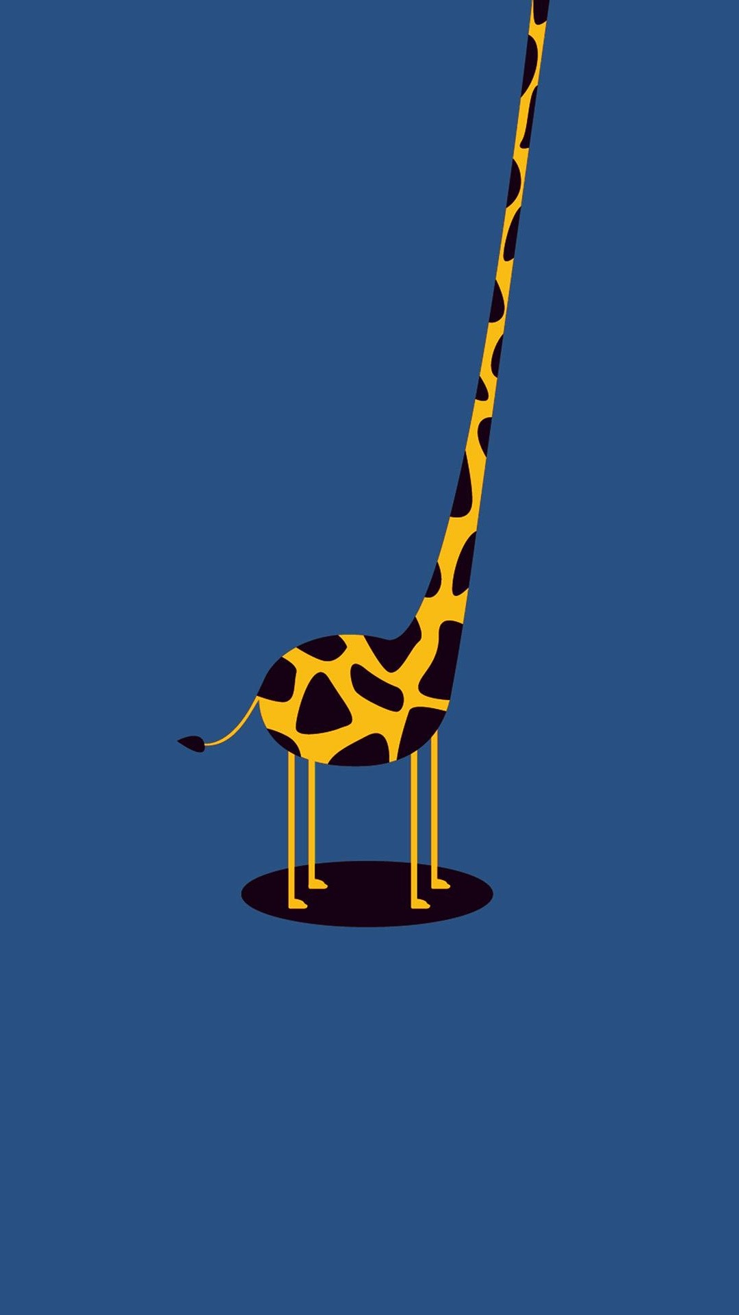 carta da parati del fumetto iphone,giraffa,giraffidae,illustrazione,natura,clipart