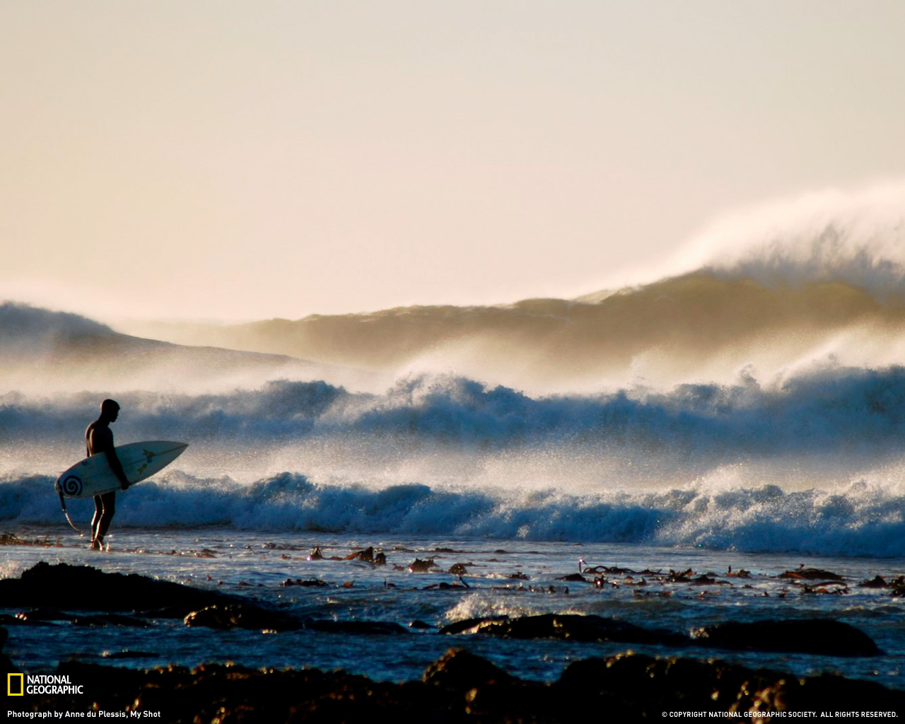 壁紙南アフリカ,波,風の波,空,サーフィン,海洋