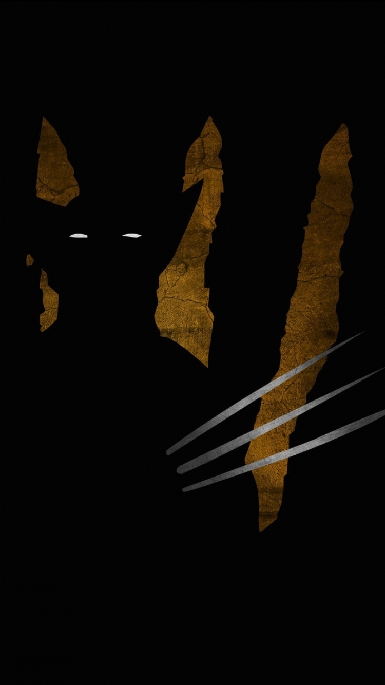 wolverine fondo de pantalla para iphone,hombre murciélago,animación,fuente,personaje de ficción,ilustración