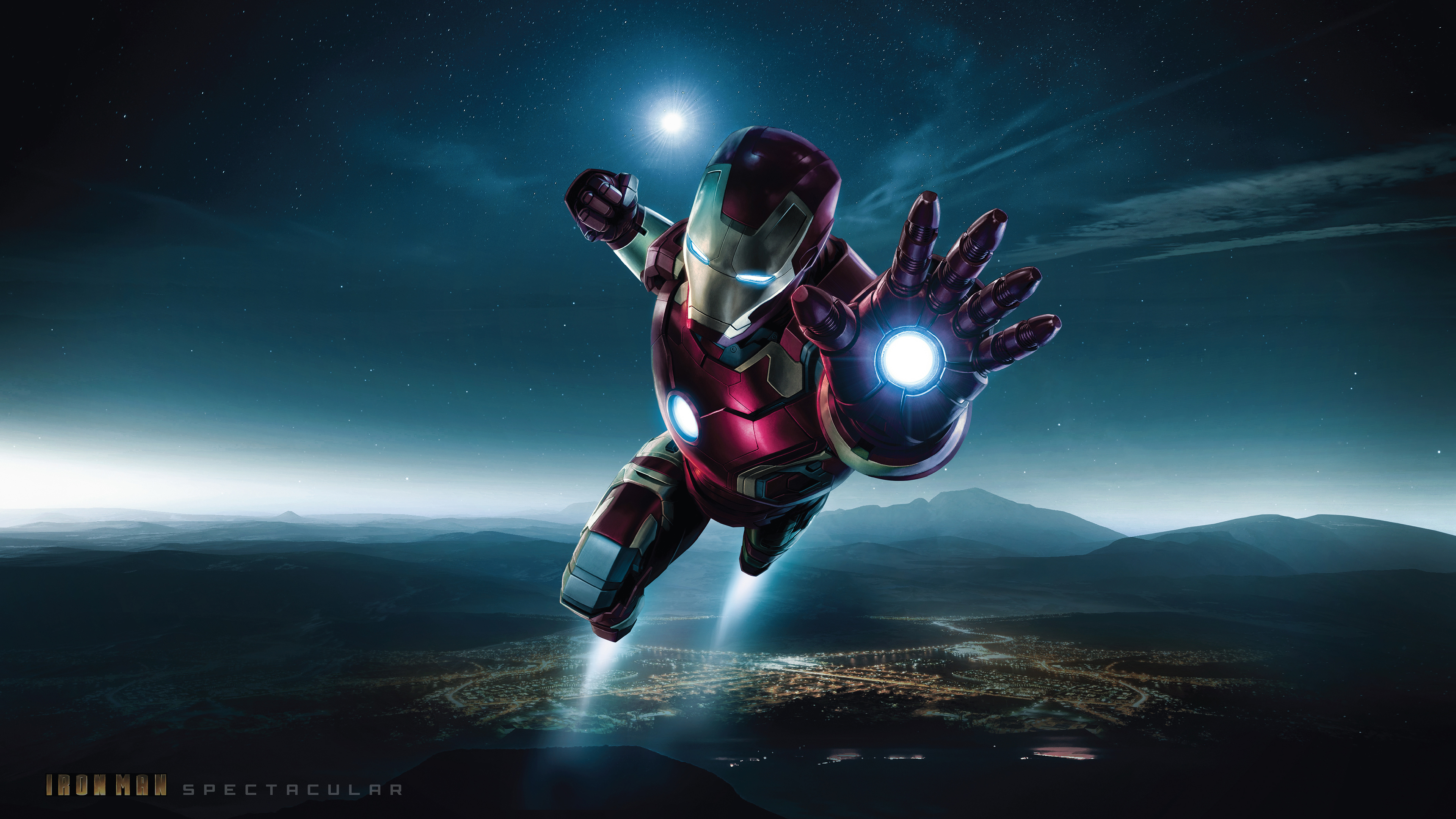 iron man tapete 4k,platz,atmosphäre,illustration,erfundener charakter,cg kunstwerk