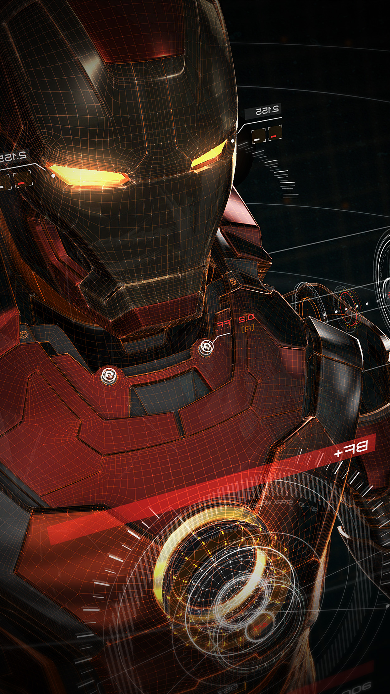 iron man 3d fond d'écran,homme de fer,personnage fictif,super héros,éclairage automobile,véhicule