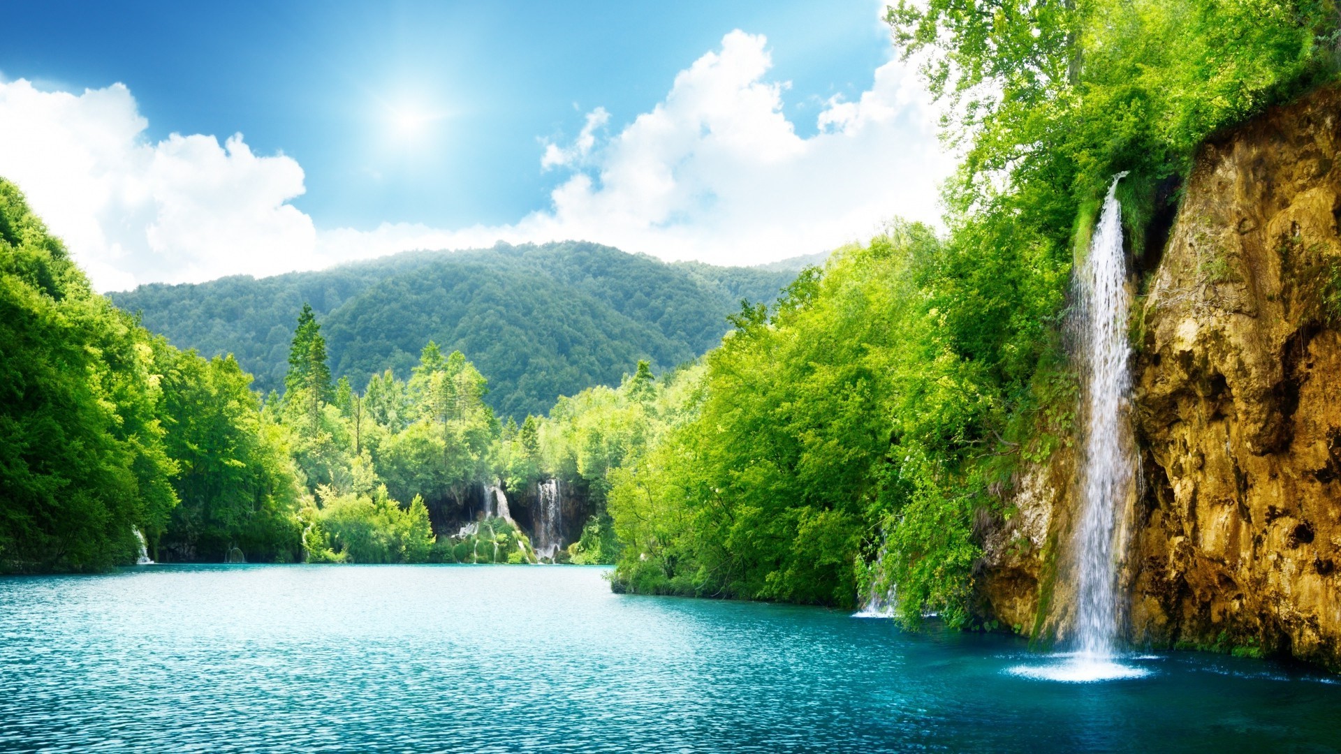 nature wallpaper 1920x1080,water resources,natural landscape,nature,body of water,water