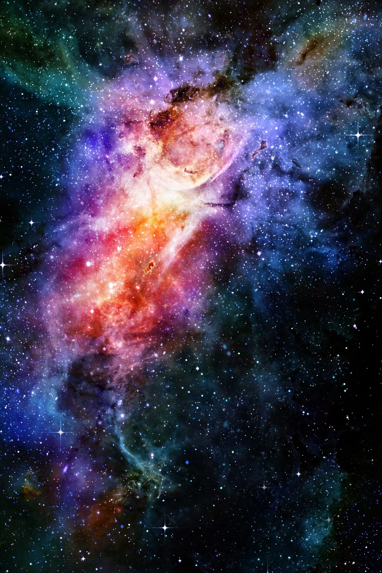 fond d'écran iphone tumblr hd,nébuleuse,galaxie,cosmos,objet astronomique,ciel