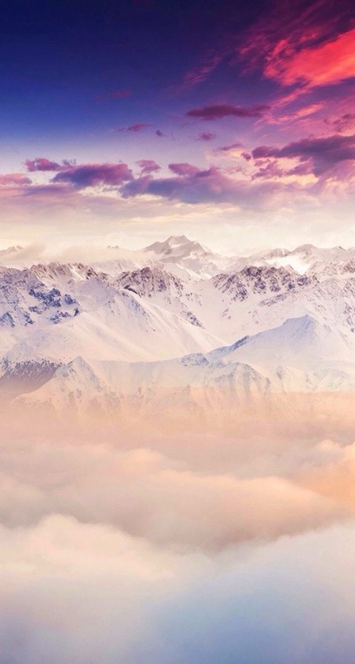 아이폰 배경 텀블러 hd,하늘,산맥,자연,구름,산