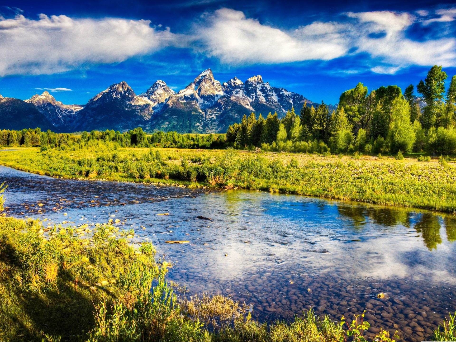 sfondi bellissimi scenari,paesaggio naturale,natura,montagna,riflessione,cielo