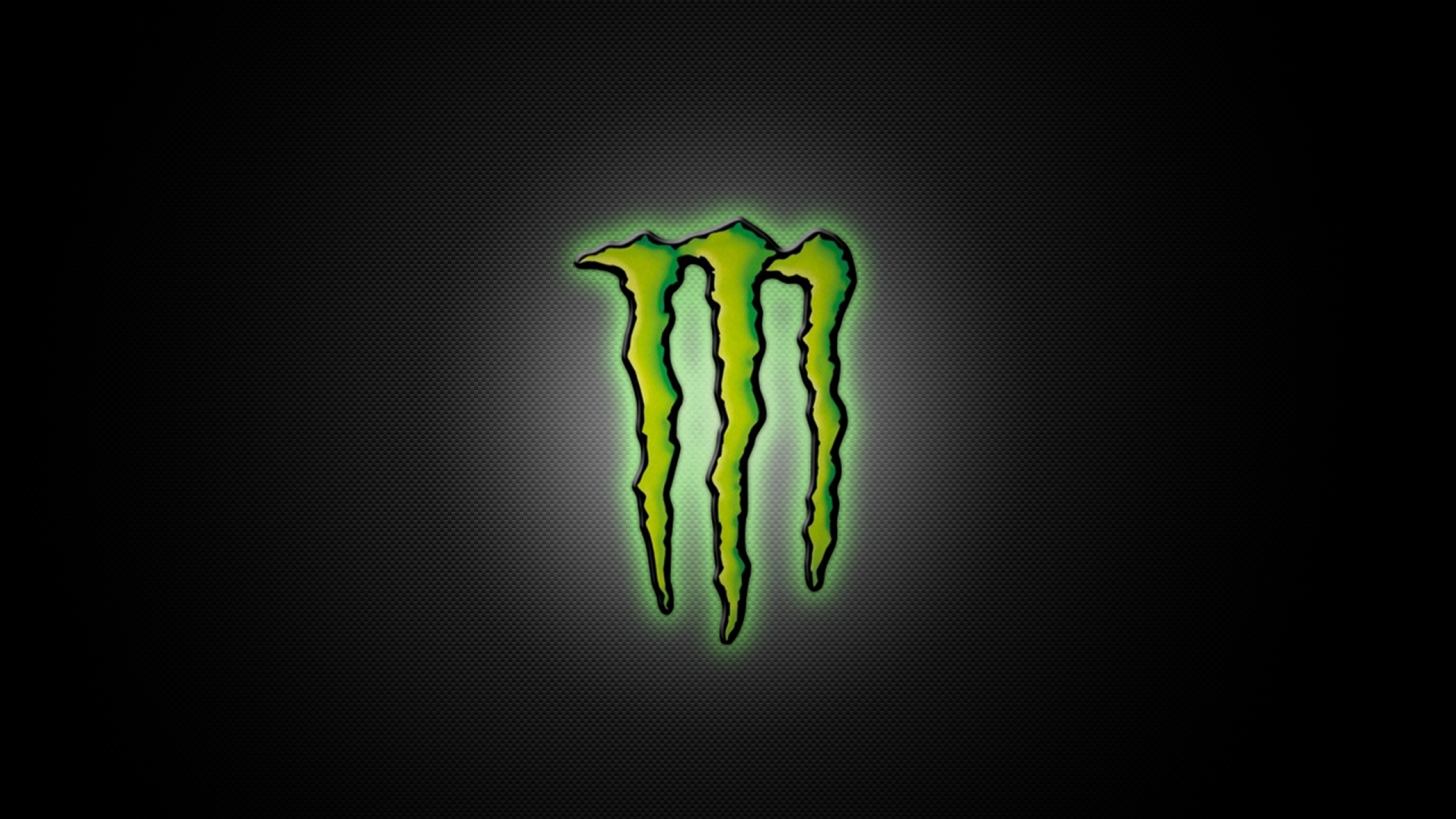 Monster Wallpaper Hd Green Text Font Light Neon Wallpaperuse