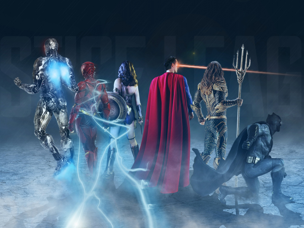 justice league movie wallpaper,action adventure game,games,cg artwork,fictional character,scene