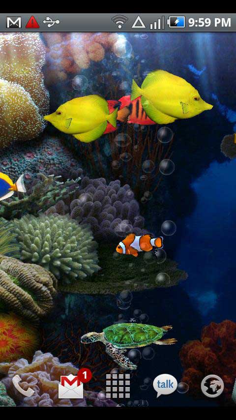 3d 물고기 라이브 배경 화면,암초,해양 생물학,산호초,물고기,산호초 물고기