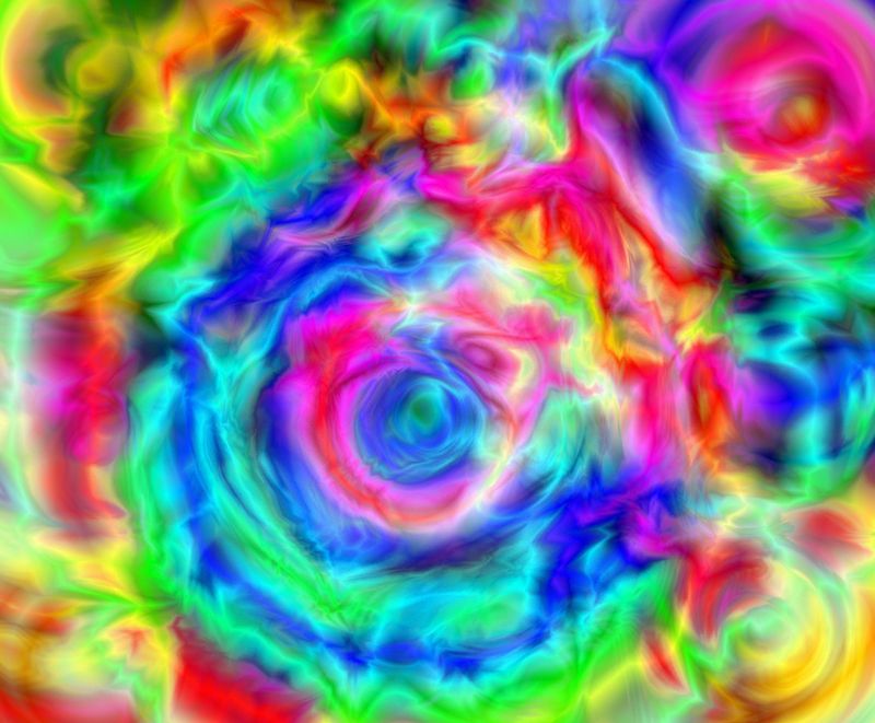 Random Colors Mixed Together- WallpaperUse