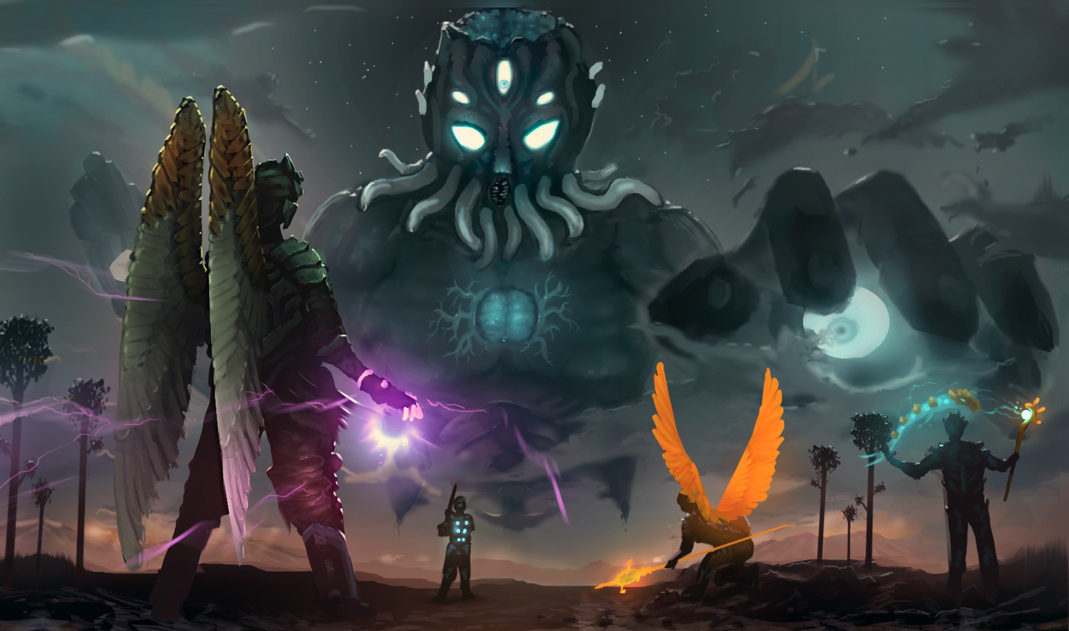 terraria wallpaper,pc game,action adventure game,cg artwork,fictional character,screenshot