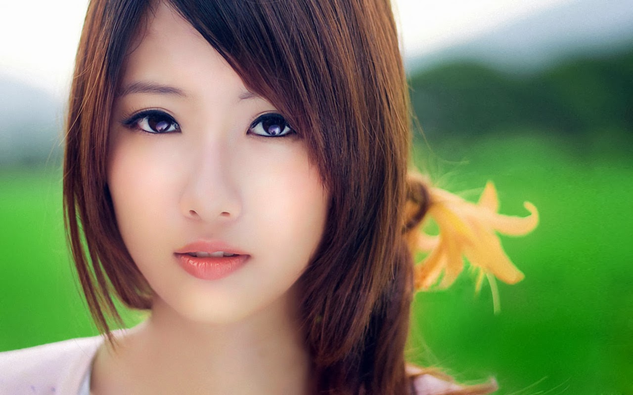 nice girl wallpaper,hair,face,hairstyle,skin,chin