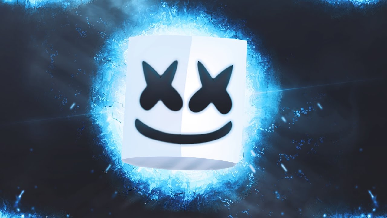 wallpaper marshmello,emoticon,sky,symbol,smile,font