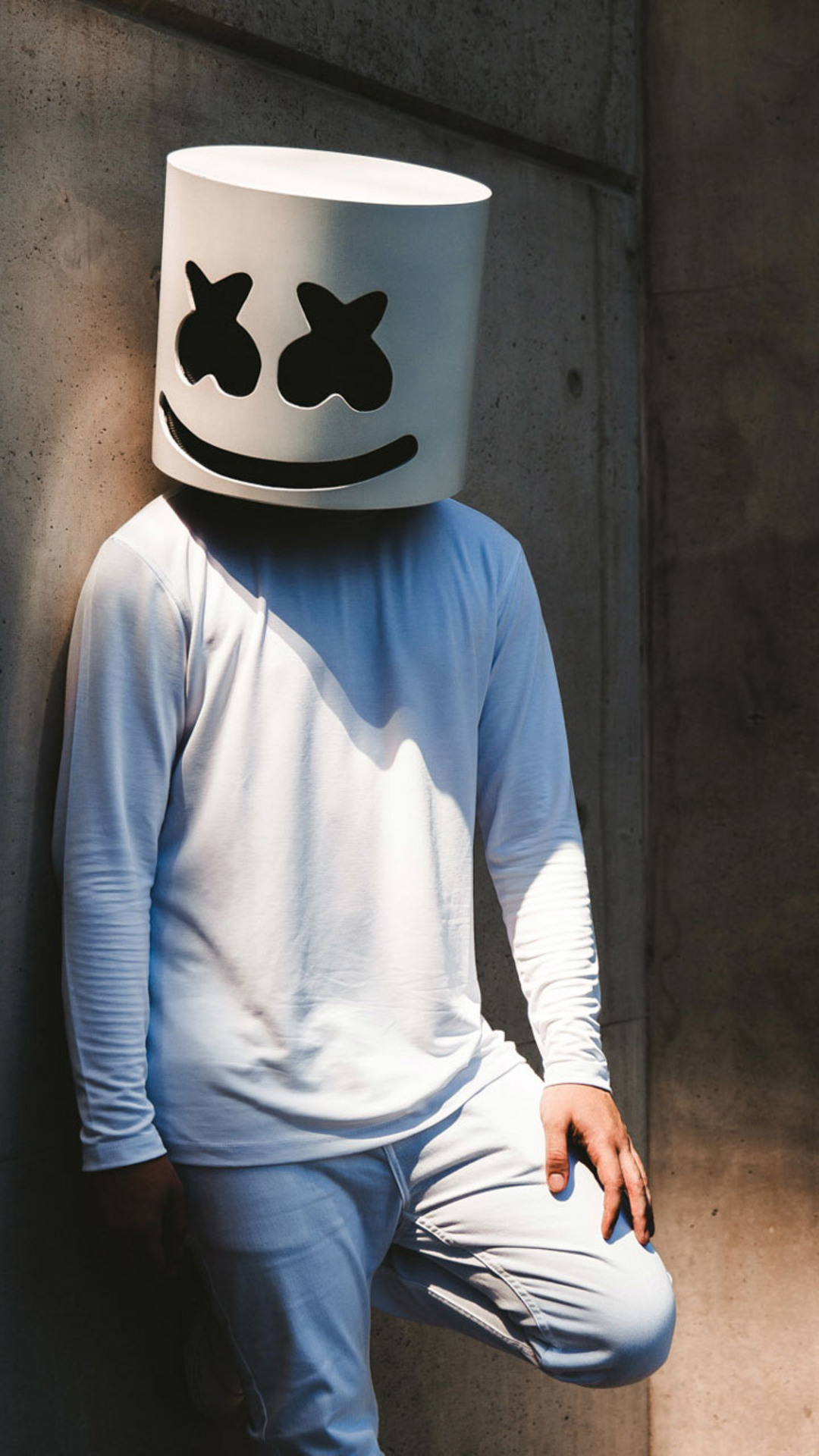 wallpaper marshmello,cool,headgear,hat,t shirt,neck