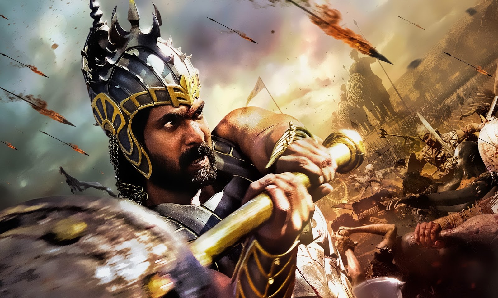 bahubali hd wallpaper,action adventure spiel,cg kunstwerk,computerspiel,erfundener charakter,mythologie