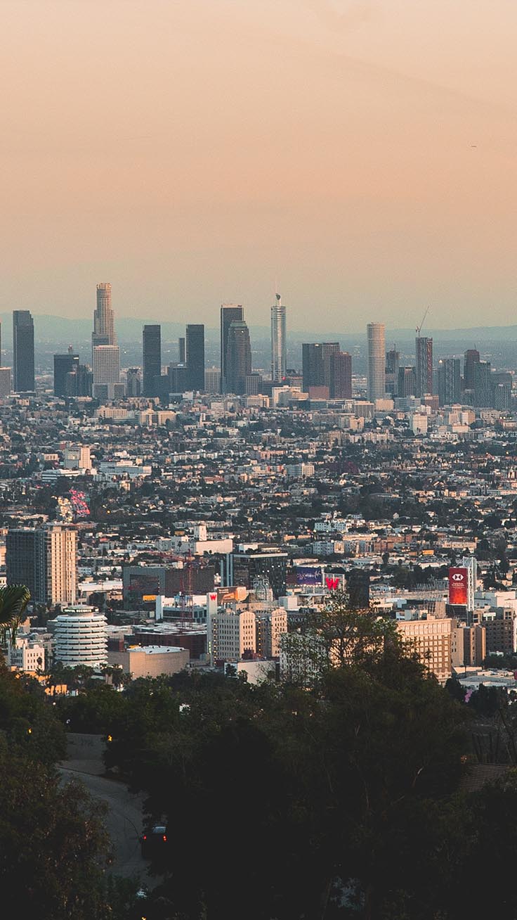 los angeles iphone wallpaper,stadtbild,stadt,metropolregion,stadtgebiet,horizont