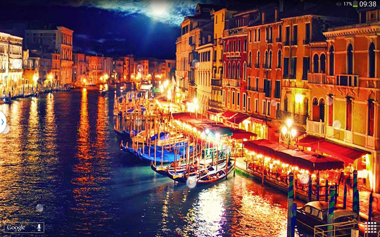ヴェネツィアの壁紙,水路,運河,夜,町,反射