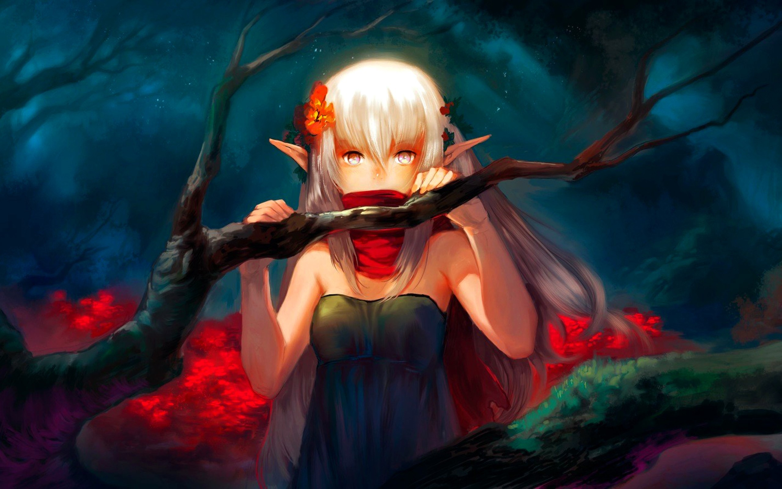 elf tapete,cg kunstwerk,anime,illustration,erfundener charakter,kunst