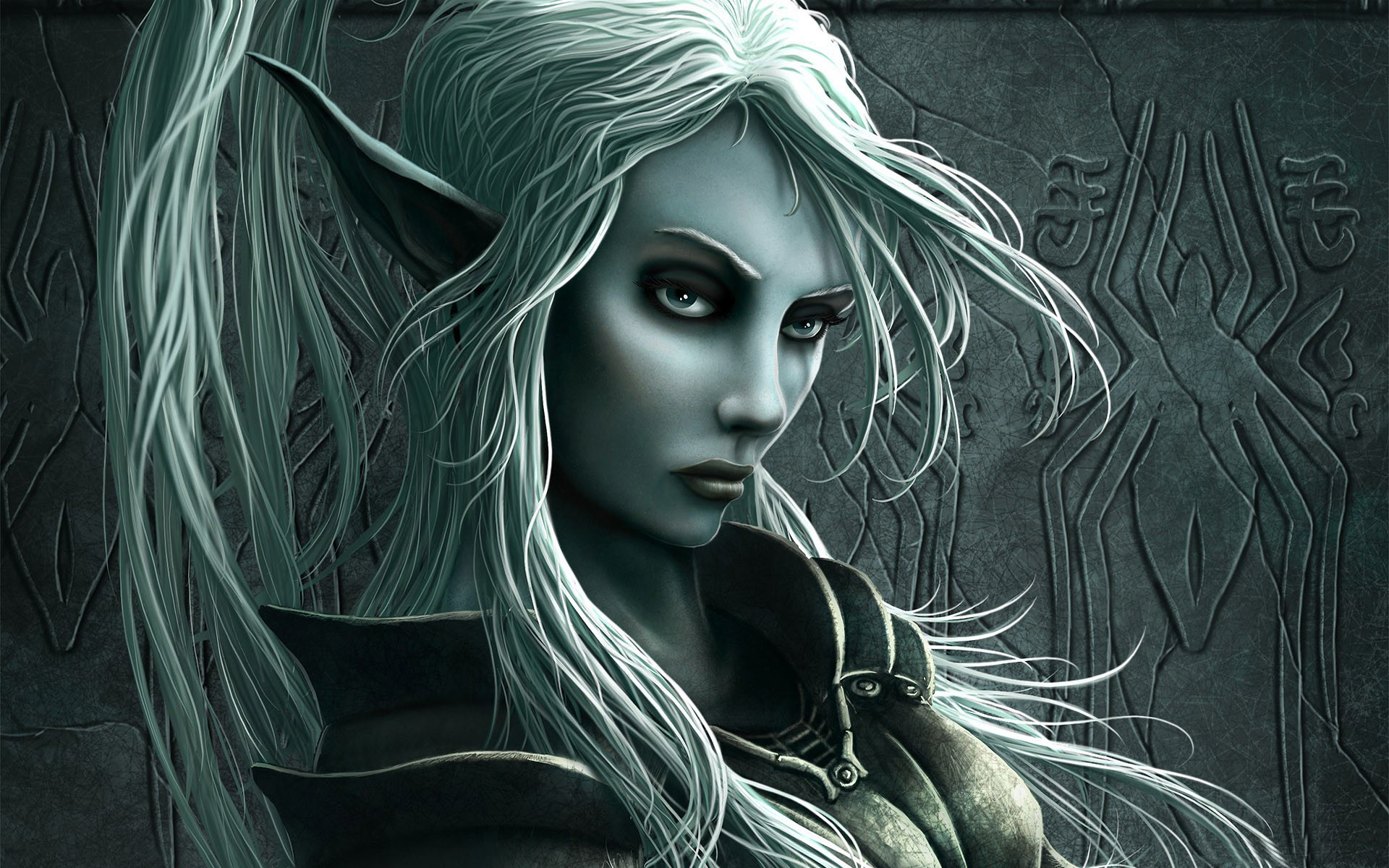 fondo de pantalla de elf,cg artwork,belleza,ilustración,personaje de ficción,oscuridad