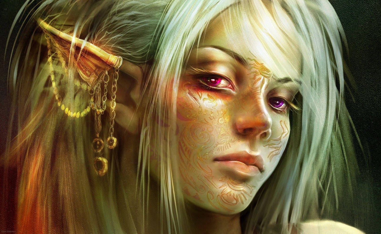 fondo de pantalla de elf,cabello,cara,rubio,cabeza,cg artwork
