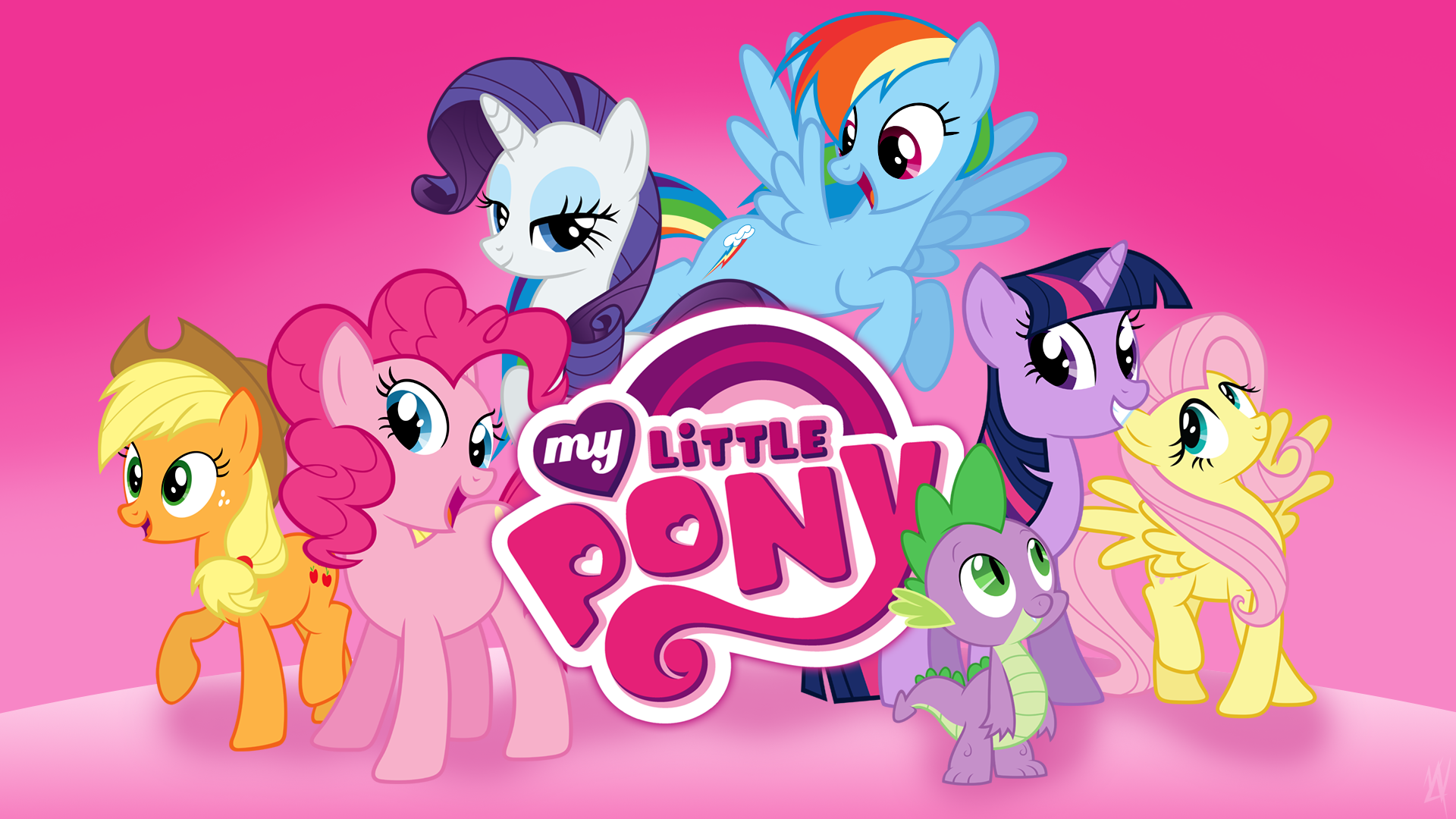 little pony wallpaper,cartoon,animated cartoon,pony,horse,mane