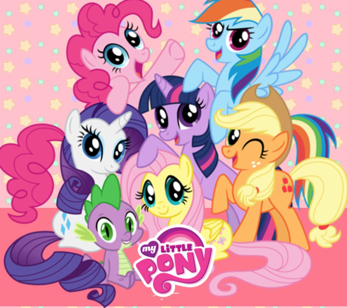 little pony wallpaper,cartoon,pony,animated cartoon,horse,mane