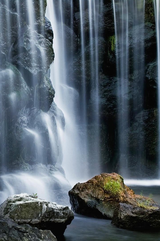 pantalla de inicio fondos de pantalla hd,cascada,cuerpo de agua,paisaje natural,recursos hídricos,naturaleza