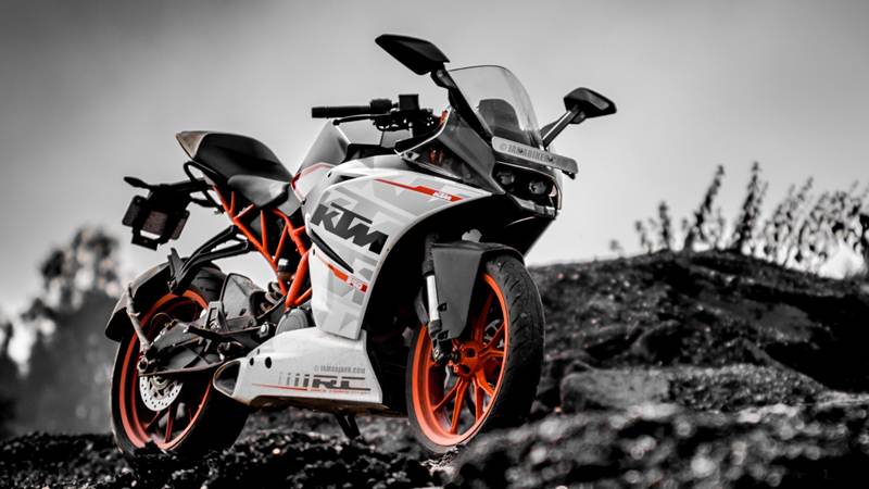 ktm rc 390 wallpaper,land vehicle,vehicle,motorcycle,motorcycle fairing,automotive design