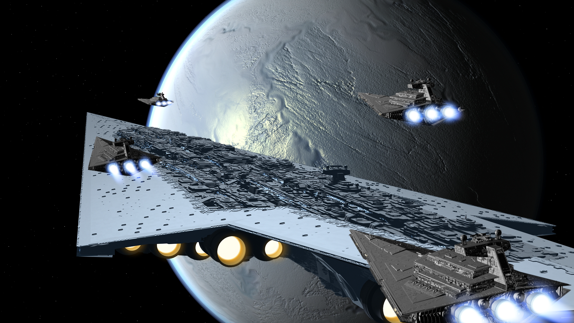 star wars wallpaper 1920x1080,weltraum,astronomisches objekt,raumfahrzeug,platz,raumstation