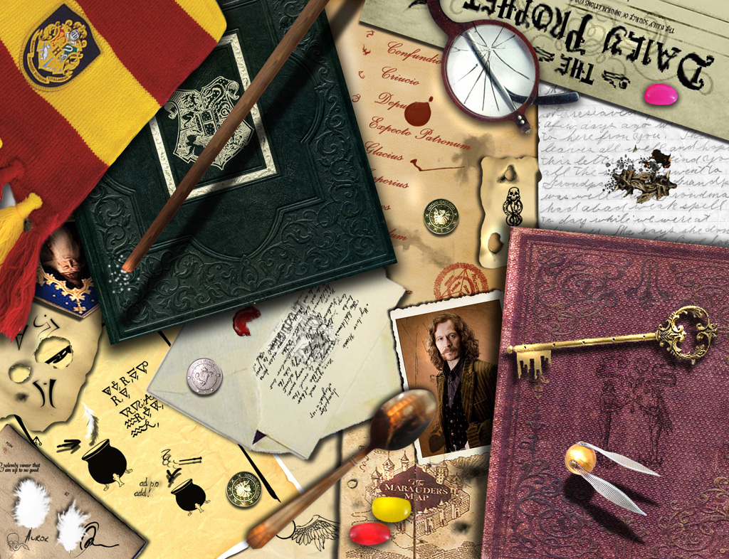 harry potter desktop wallpaper,illustration,games,graphic design,art