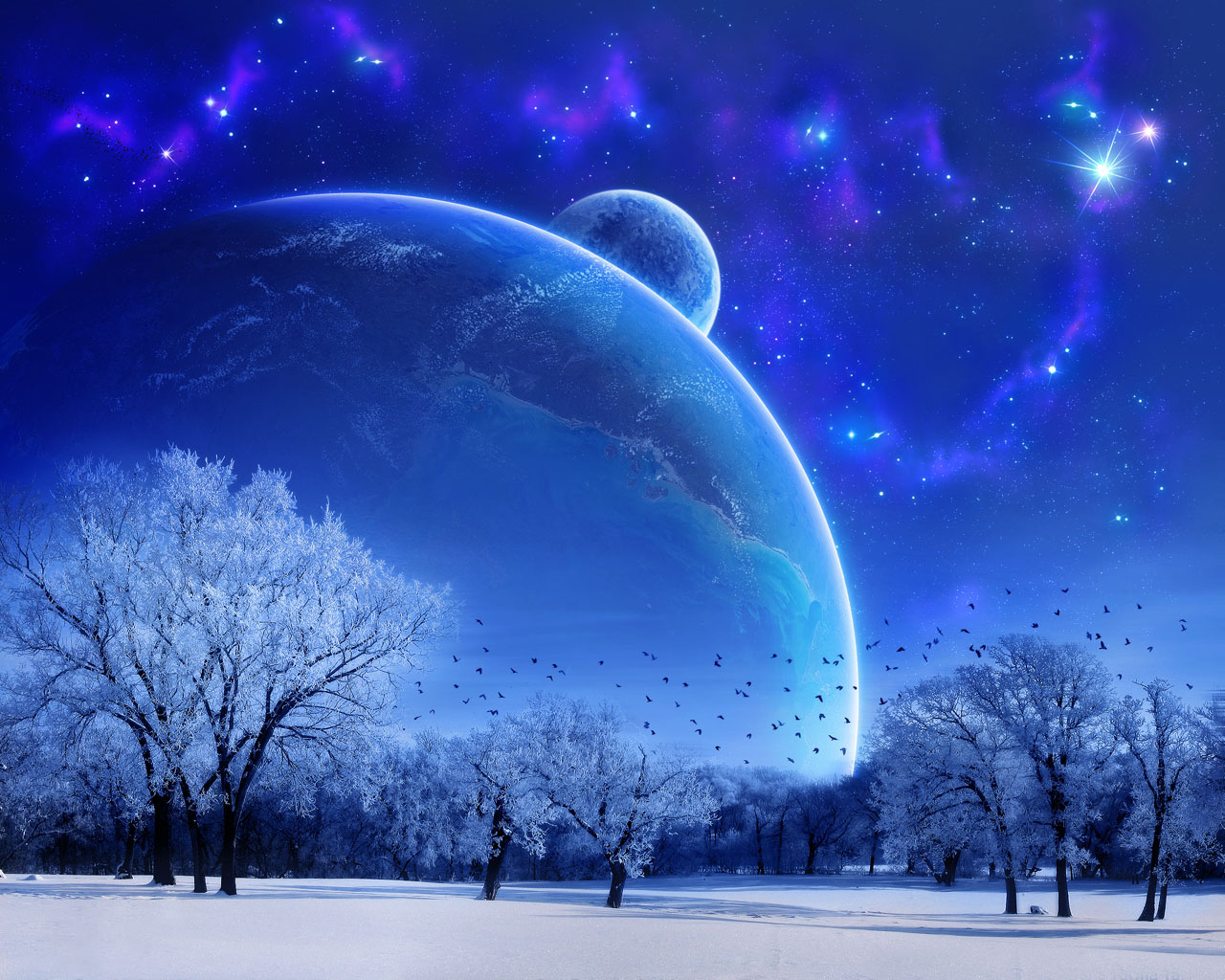 pc 용 라이브 배경 화면 hd,자연,하늘,자연 경관,분위기,겨울