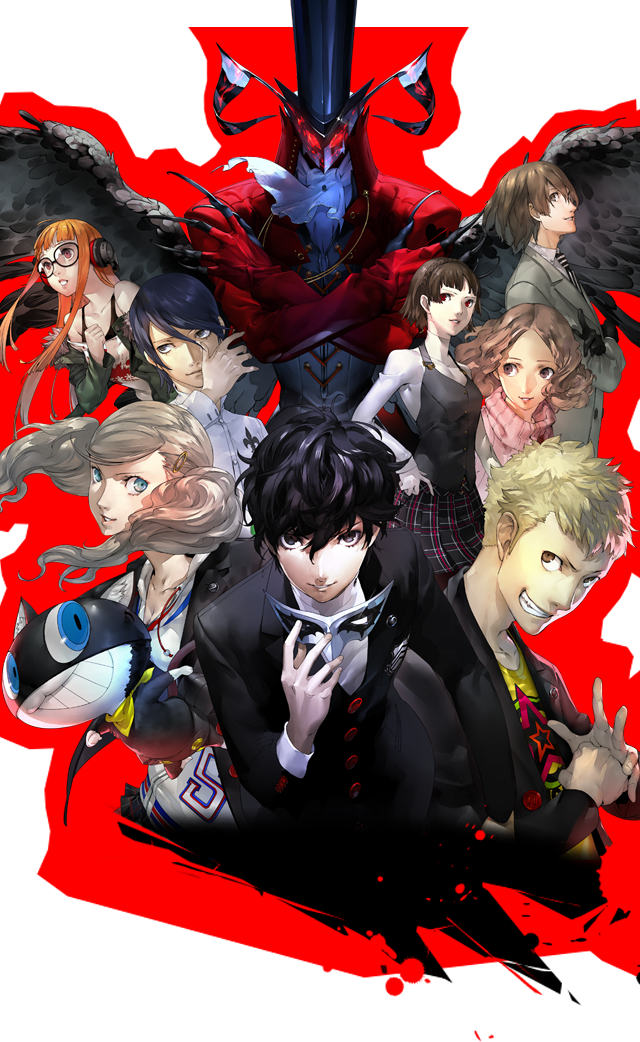 persona 5 iphone wallpaper,anime,fictional character,fiction,illustration,poster