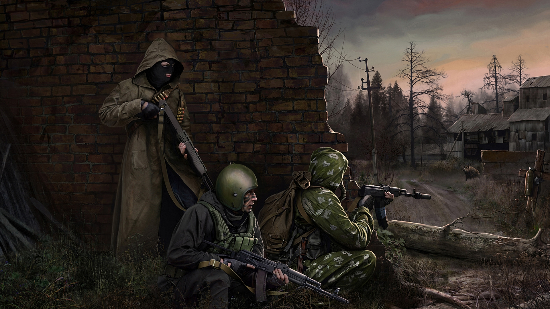 stalker wallpaper,action adventure game,pc game,soldier,adventure game,darkness