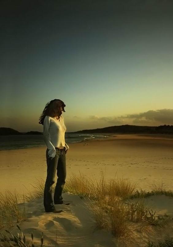 waiting wallpaper,people in nature,nature,sky,horizon,photography