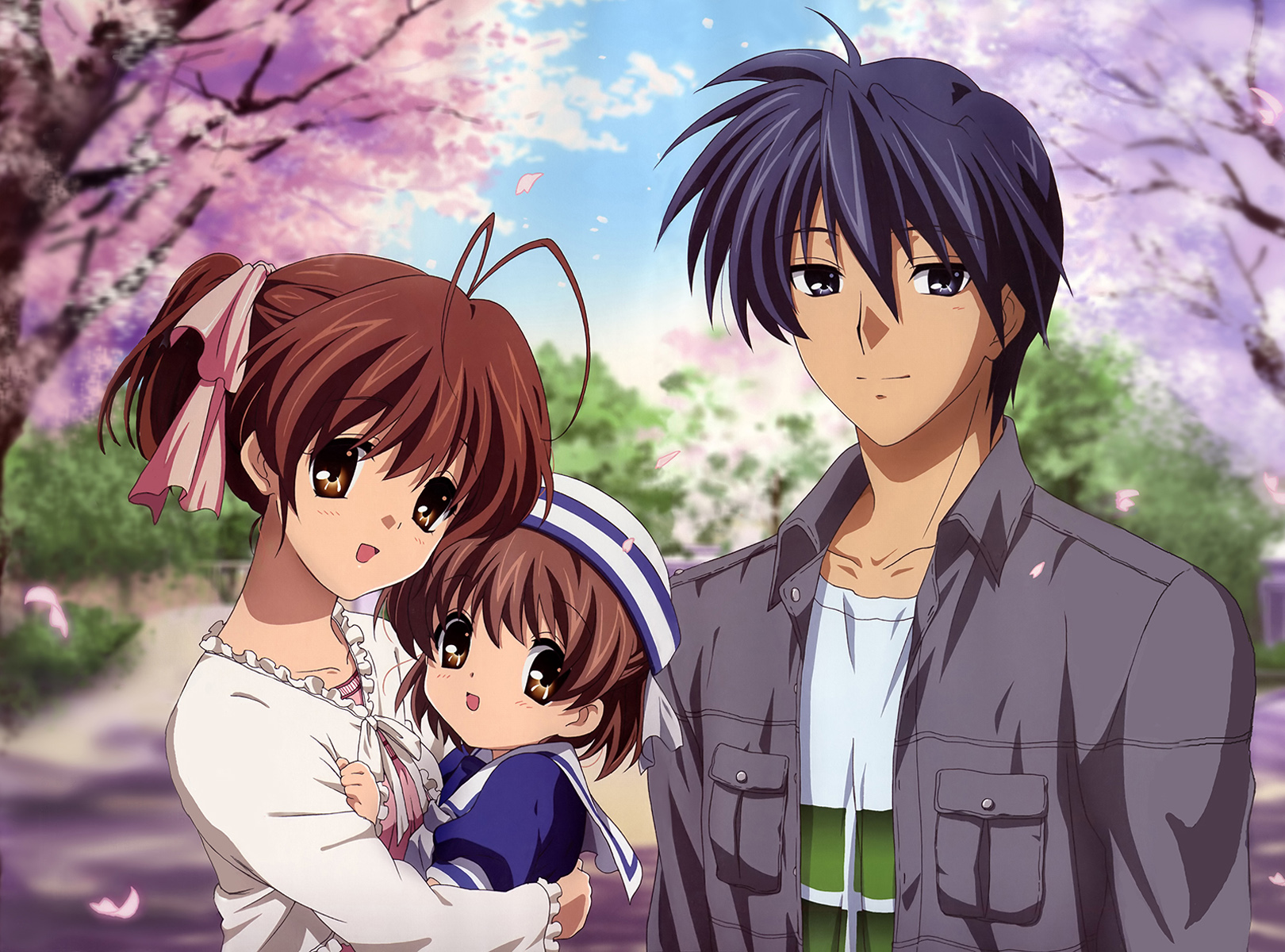 Clannad Wallpaper Cartoon Anime Animated Cartoon Sky Animation Wallpaperuse