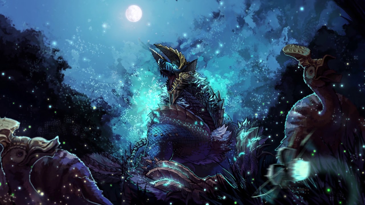 monster hunter wallpaper,action adventure game,cg artwork,pc game,screenshot,organism